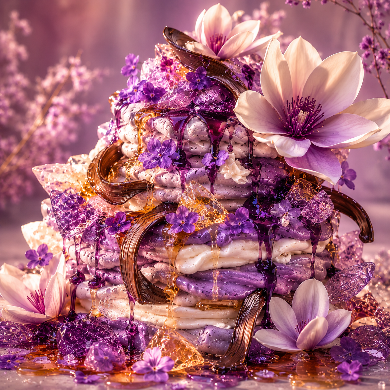Violet Muse 3kg, Gertie hand-poured soy candle
