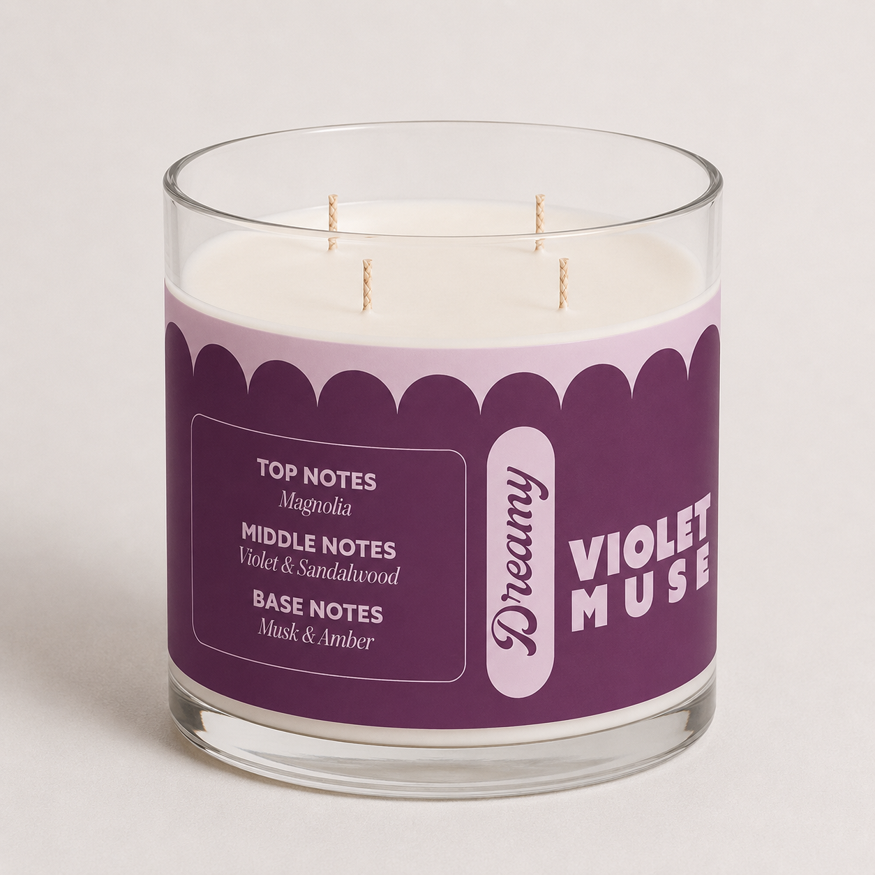 Violet Muse 3kg Candle