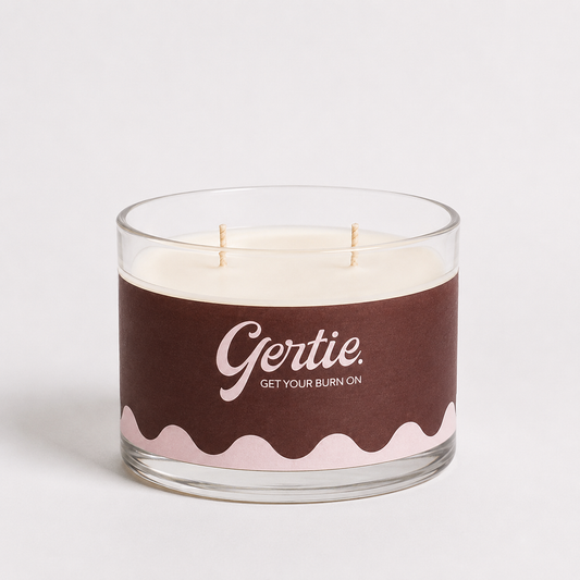 Cherry Vanilla 450g, Gertie hand-poured soy candle