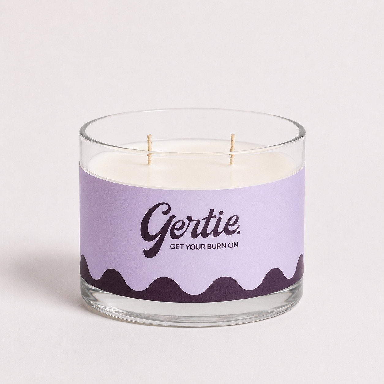Moonlit Lotus 450g, Gertie hand-poured soy candle