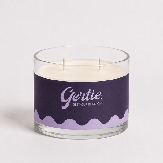 Violet Muse 450g, Gertie hand-poured soy candle