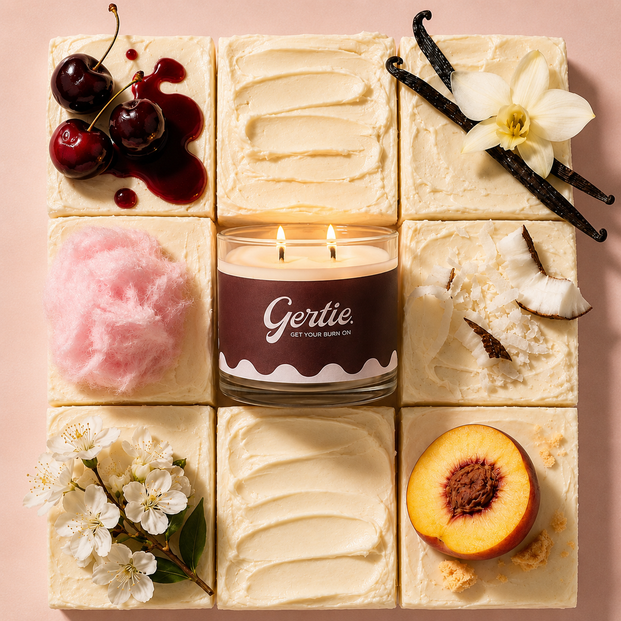 Cherry Vanilla 450g Candle
