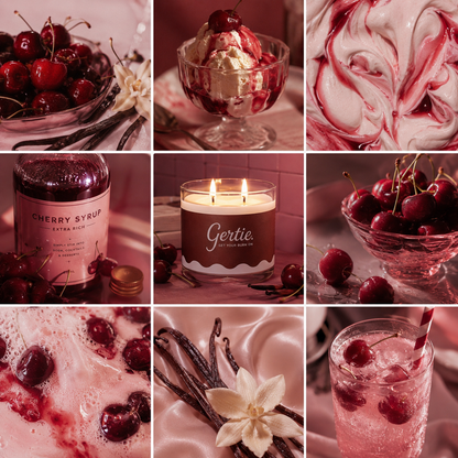 Cherry Vanilla 450g Candle