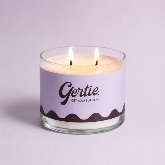 Moonlit Lotus 450g — Gertie hand-poured soy candle