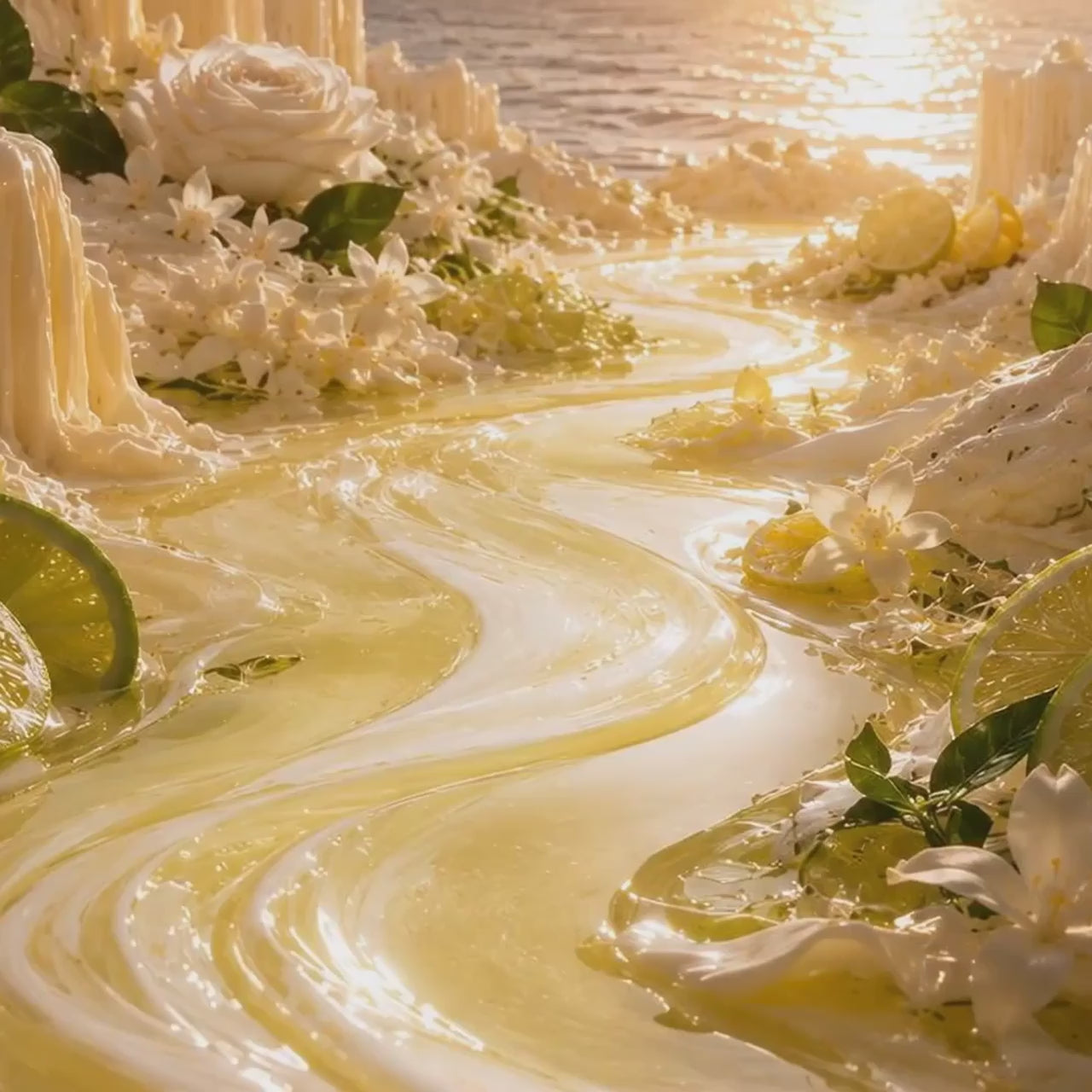 Sweet Lime candle cinematic video